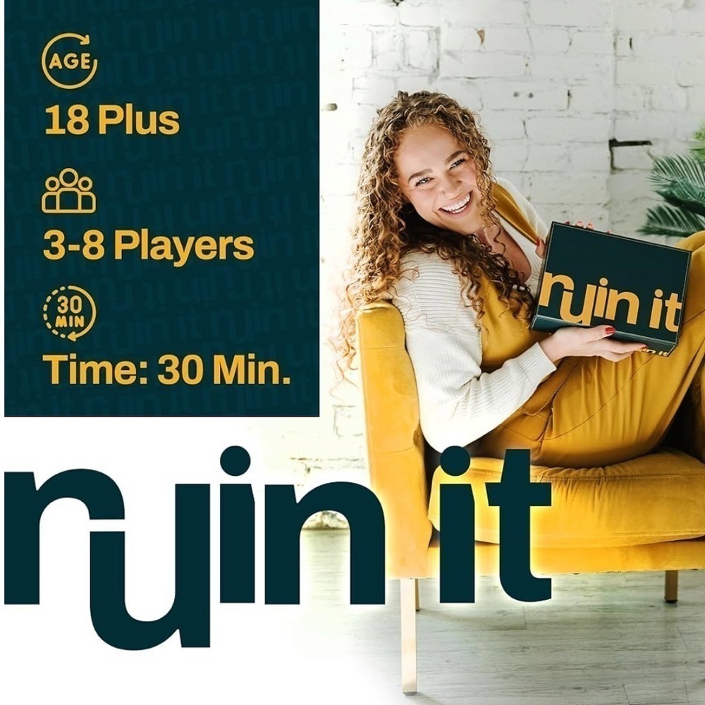 Brand New Ruin It Adult Party Games College Drinking Game Night Ages 18+ - Picture 4 of 12